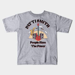 Patti smith People Have The PowerT shirt Black Kids T-Shirt